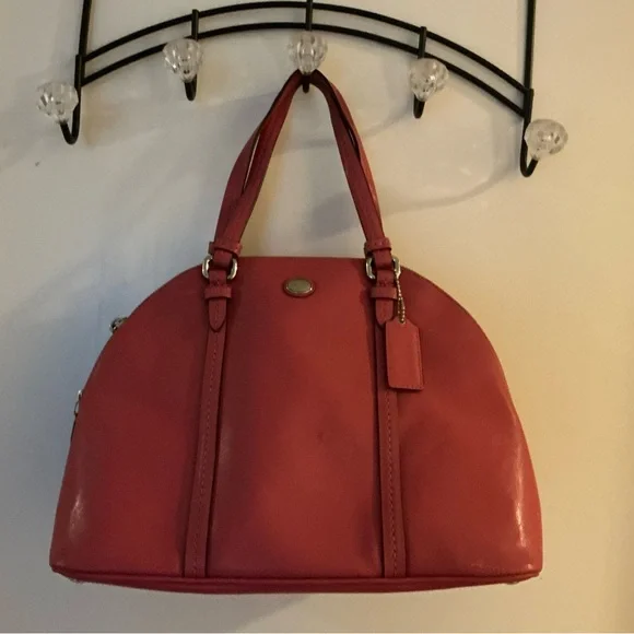 Coach Pink Shoulder Bag - Picture 1 of 5